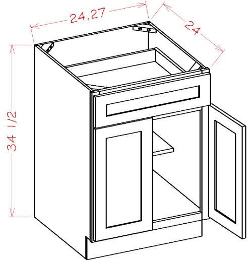 Haven Ember RTA 27" Base Cabinet