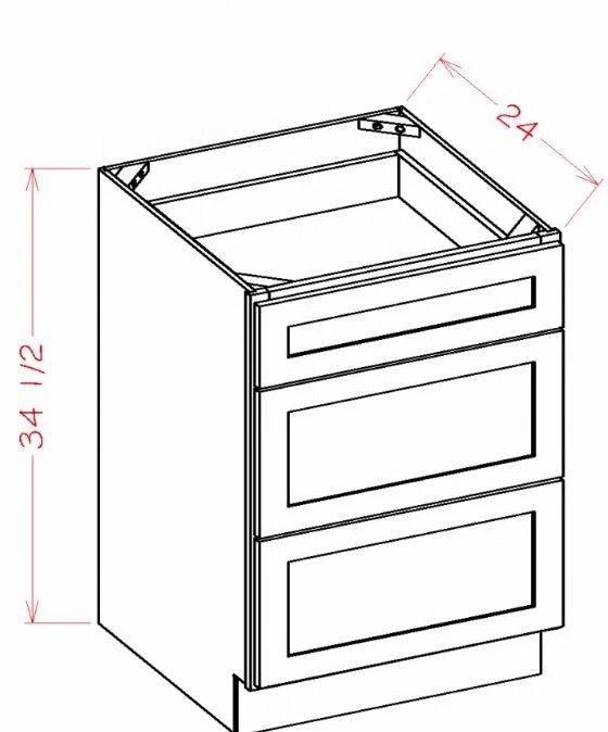 Haven Ember RTA 27" Drawer Base Cabinet