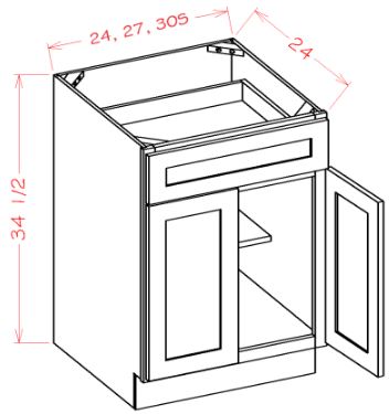 Haven Ember RTA 30" Base Cabinet