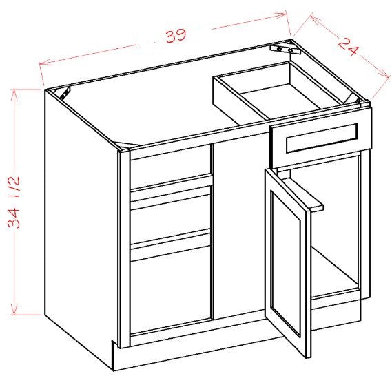 Haven Ember RTA Corner Base Cabinet