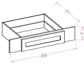 Highland Black RTA Desk Drawer